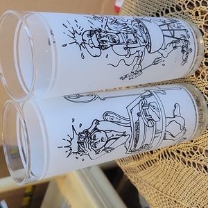 Vintage Collectible drink glasses